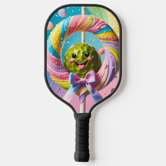 Lollipop Smash Pickleball Paddle (Achterkant)