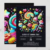 Lollipop Snoep Paradise Kaart (Voorkant / Achterkant)