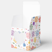 Lollipop Snoep Patroon kleurrijk Bedankdoosjes (Geopend)