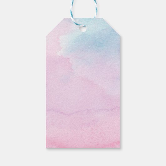 Lollipop Snoep vanavond bedankt Cadeaulabel (Achterkant)