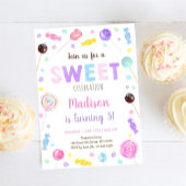 Lollipop-Snoep, zoet Kaart