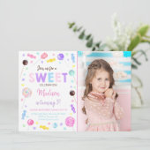 Lollipop-Snoep, zoet Kaart (Staand voorkant)