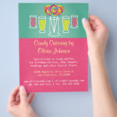 Lollipop Style Snoep Catering Business Flyer (Hand)