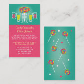 Lollipop Style Snoep Catering Visitekaartje (Voorkant / Achterkant)