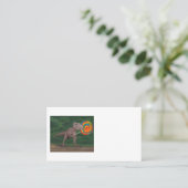 LOLLIPOP T-REX VISITEKAARTJE (Staand voorkant)