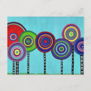 Lollipop Trees Briefkaart