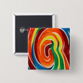Lollipop Vierkante Button 5,1 Cm (Voorkant /achterkant)
