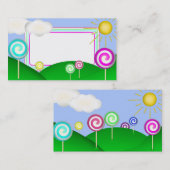 Lollipopland Visitekaartje (Voorkant / Achterkant)