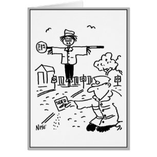 Lollipopman is aan het tuinieren