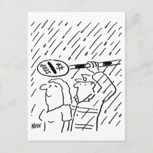 Lollipopman is Hoogstaand Briefkaart
