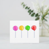 Lollipops Briefkaart (Staand voorkant)