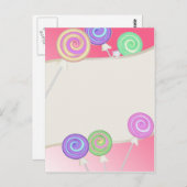 Lollipops Briefkaart (Voorkant / Achterkant)