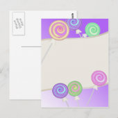 Lollipops Briefkaart (Voorkant / Achterkant)