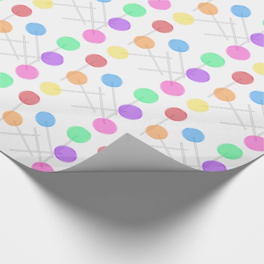 Lollipops Cadeaupapier (Hoek)