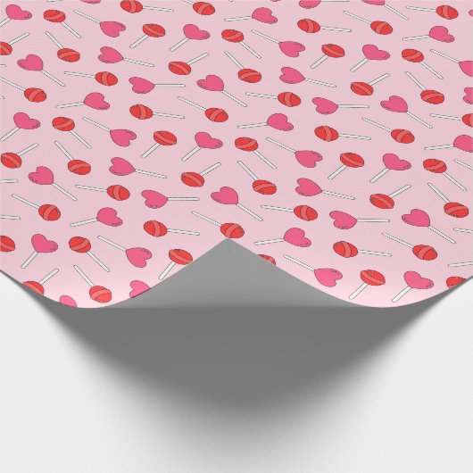 Lollipops Cadeaupapier (Hoek)