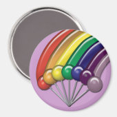 Lollipops en regenbogen  magneten (Voorkant / Achterkant)