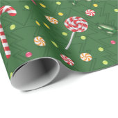 Lollipops en snoepstokken cadeaupapier (Rol Hoek)