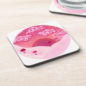 Lollipops en  wolken bier onderzetter (Linkerzijde)