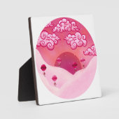 Lollipops en wolken fotoplaat (Voorkant)