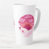 Lollipops en  wolken latte mok (Rechterhoek)