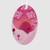 Lollipops en wolken ornament (voorkant)