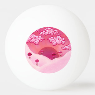 Lollipops en wolken pingpongbal