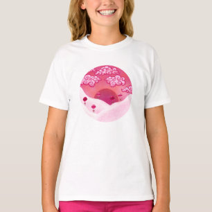 Lollipops en wolken t-shirt