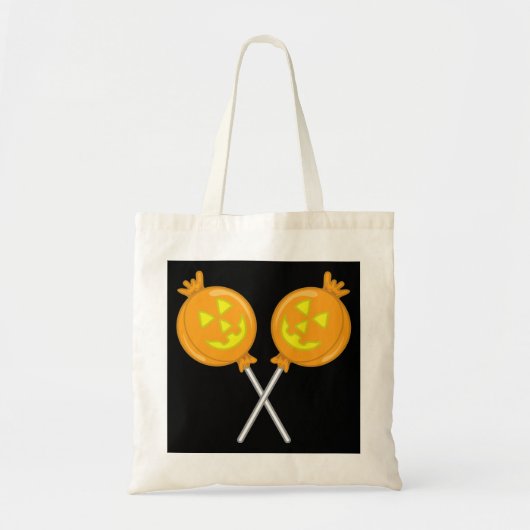 Lollipops Halloween Trick or treat Tote Bag (Voorkant)