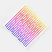 Lollipops Hearts Stripes Servet (Hoek)