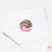Lollipops Ronde Sticker (Envelop)