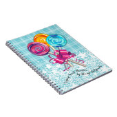 Lollipops snoep confectie recept notitieboek (Rechterzijde)