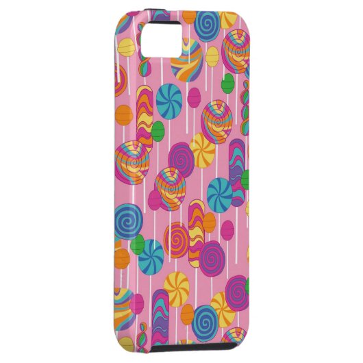 Lollipops Snoep Pattern Case-Mate iPhone Case (Back/Rechts)