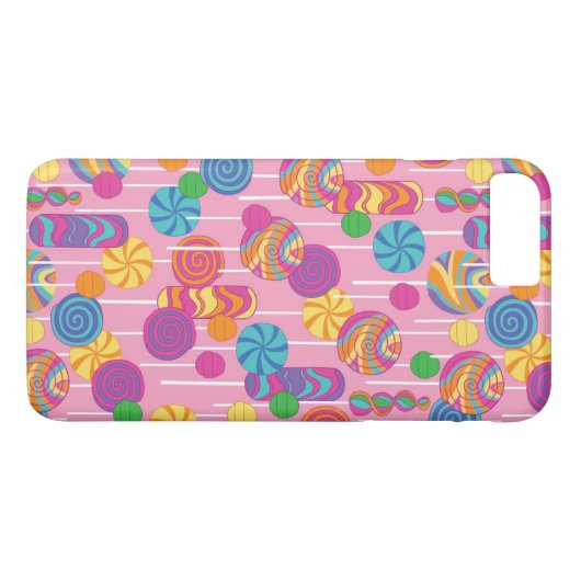 Lollipops Snoep Pattern Case-Mate iPhone Case (Achterkant (Horizontaal))