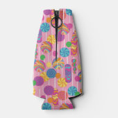 Lollipops Snoep Pattern Flesjeskoeler (Achterkant)