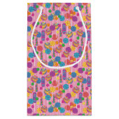 Lollipops Snoep Pattern Klein Cadeauzakje (Achterkant)
