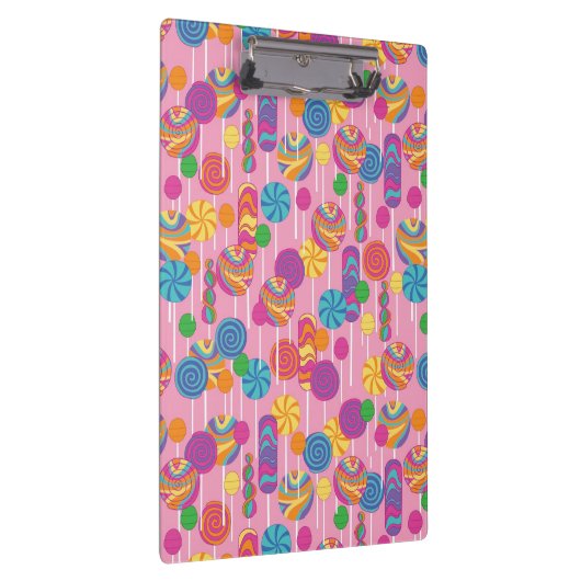 Lollipops Snoep Pattern Klembord (Rechts)