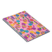 Lollipops Snoep Pattern Notitieboek (Rechterzijde)