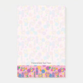 Lollipops Snoep Pattern Post-it® Notes (Voorkant)