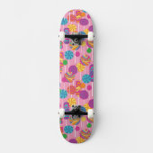 Lollipops Snoep Pattern Skateboard (Voorkant)