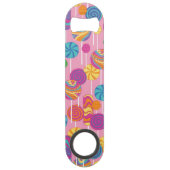 Lollipops Snoep Pattern Speed Flessenopener (Achterkant)