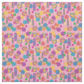 Lollipops Snoep Pattern Stof (Swatch)