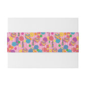 Lollipops Snoep Pattern Uitnodigingen Wikkel (Achterkant Voorbeeld)