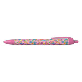 Lollipops Snoep Pattern Zwarte Inkt Pen (Bovenkant)