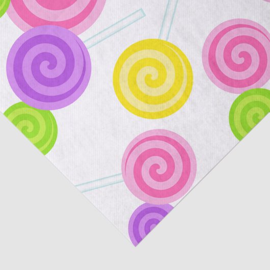 Lollipops Tissuepapier (Detail)