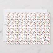 Lollipops-uitnodiging Kaart (Achterkant)