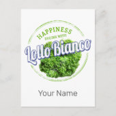 Lollo Bianco Salad Lollo Bionda Vegan Feestdagenkaart (Voorkant)