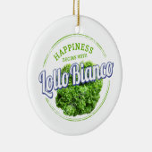 Lollo Bianco Salad Lollo Bionda Vegan Keramisch Ornament (Rechts)
