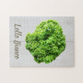 Lollo Bianco Salad sla bladeren van Vegans Legpuzzel (Horizontaal)