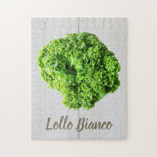Lollo Bianco Salad sla bladeren van Vegans Legpuzzel