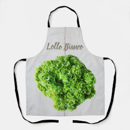 Lollo Bianco Salad sla bladeren van Vegans Schort